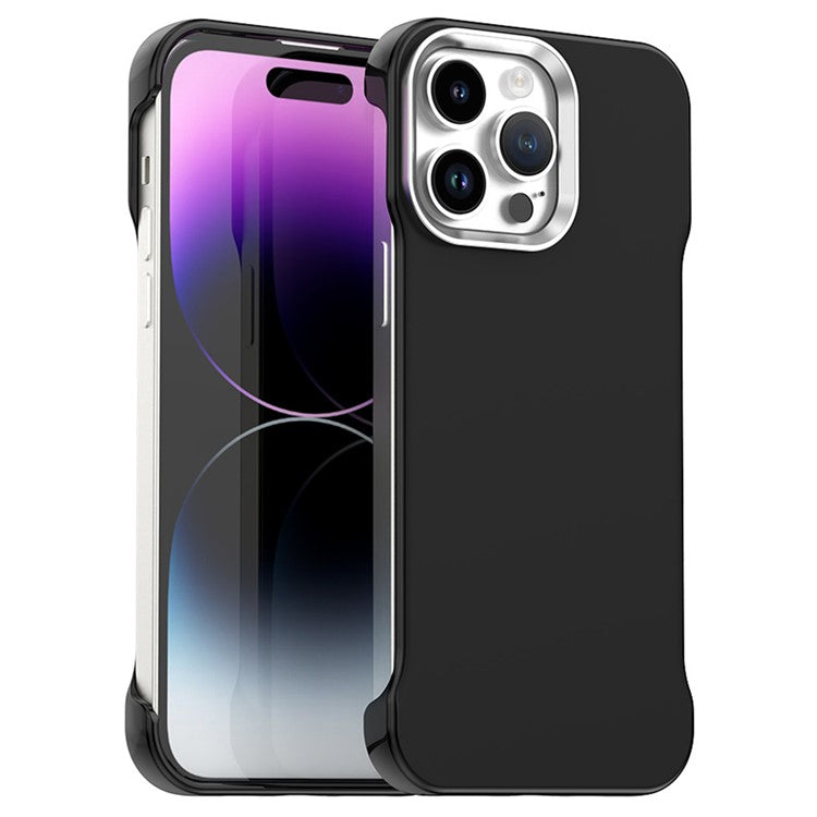 For iPhone 14 Pro Magnetic Case Frameless Ultra Thin TPU + PET Phone Cover Reinforced Corners - TechGearPal