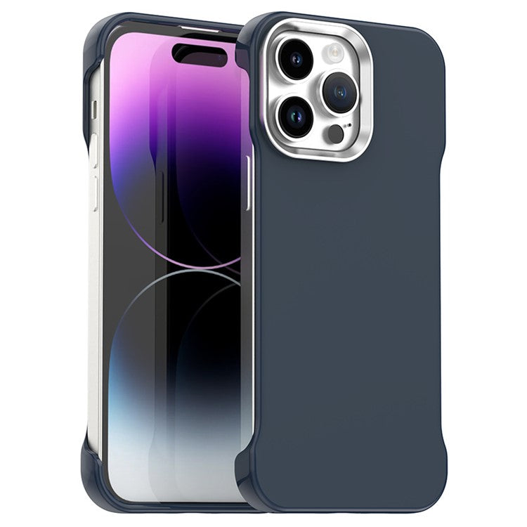 For iPhone 14 Pro Magnetic Case Frameless Ultra Thin TPU + PET Phone Cover Reinforced Corners - TechGearPal