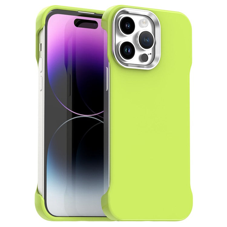 For iPhone 14 Pro Magnetic Case Frameless Ultra Thin TPU + PET Phone Cover Reinforced Corners - TechGearPal
