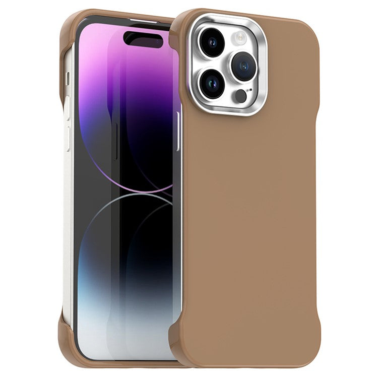 For iPhone 14 Pro Magnetic Case Frameless Ultra Thin TPU + PET Phone Cover Reinforced Corners - TechGearPal