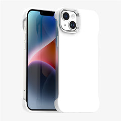 For iPhone 14 / 13 Magnetic Case Frameless Ultra Thin TPU + PET Phone Cover Reinforced Corners - TechGearPal