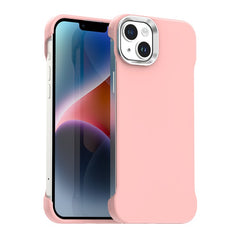 For iPhone 14 / 13 Magnetic Case Frameless Ultra Thin TPU + PET Phone Cover Reinforced Corners - TechGearPal