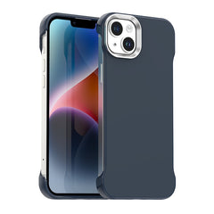 For iPhone 14 / 13 Magnetic Case Frameless Ultra Thin TPU + PET Phone Cover Reinforced Corners - TechGearPal