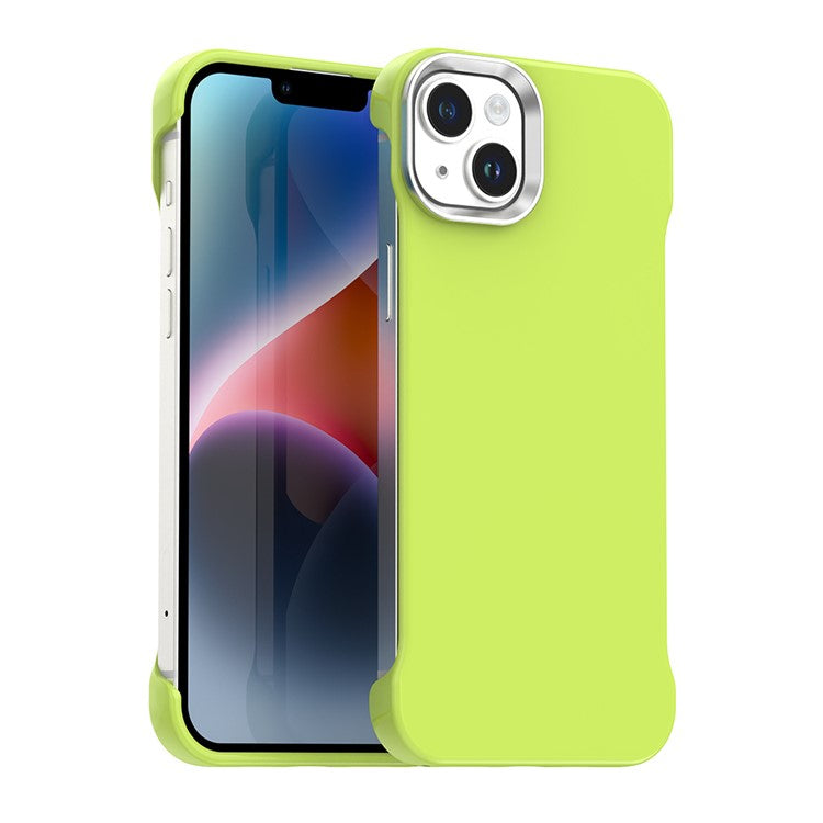 For iPhone 14 / 13 Magnetic Case Frameless Ultra Thin TPU + PET Phone Cover Reinforced Corners - TechGearPal