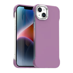 For iPhone 14 / 13 Magnetic Case Frameless Ultra Thin TPU + PET Phone Cover Reinforced Corners - TechGearPal