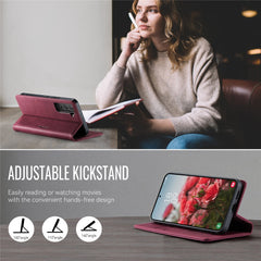 Für Samsung Galaxy S22 5G Hülle CASEME 033 Serie RFID Blocking Wallet Stand Kalbsleder Telefonabdeckung 