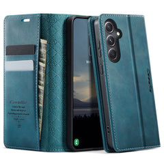 For Samsung Galaxy S23 FE Case CASEME 033 Series RFID Blocking Wallet Stand Calf Texture Leather Phone Cover