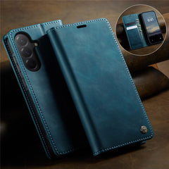 For Samsung Galaxy A36 5G Case CASEME 033 Series RFID Blocking Wallet Stand Calf Texture Leather Phone Cover