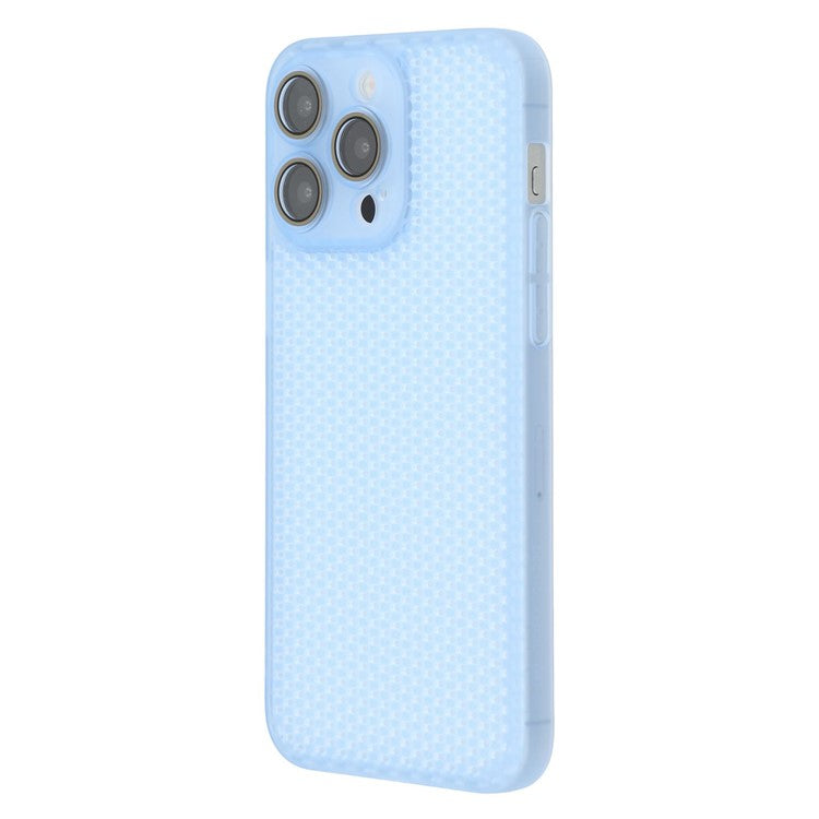 For iPhone 14 Pro Case Heat Dissipation Hard PC Phone Cover with Camera Lens Protector - TechGearPal