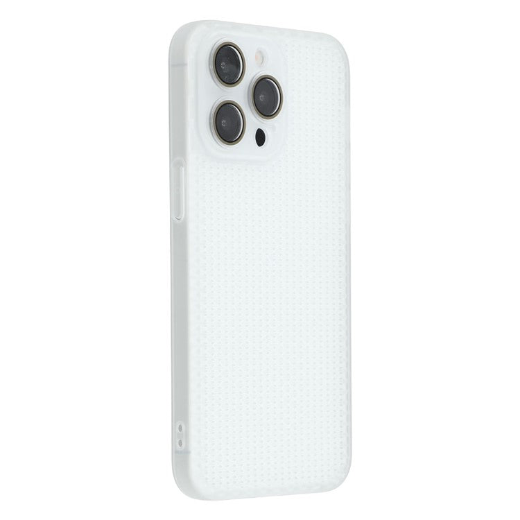 For iPhone 14 Pro Case Heat Dissipation Hard PC Phone Cover with Camera Lens Protector - TechGearPal