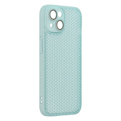 For iPhone 14 Case Heat Dissipation Hard PC Phone Cover with Camera Lens Protector - TechGearPal