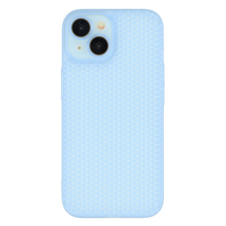 For iPhone 14 Case Heat Dissipation Hard PC Phone Cover with Camera Lens Protector - TechGearPal