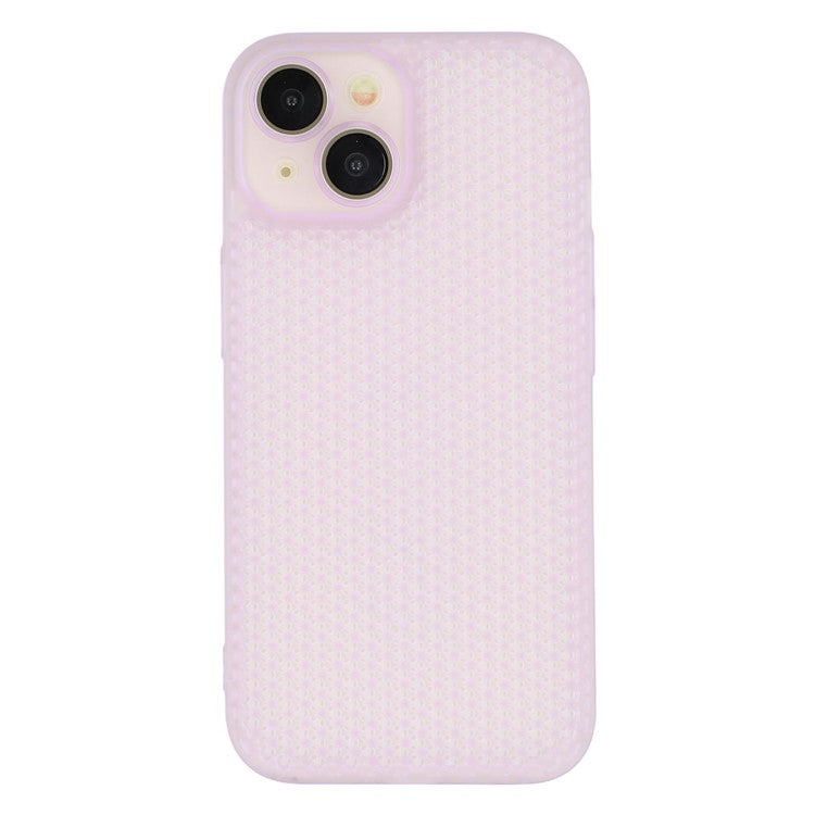 For iPhone 14 Case Heat Dissipation Hard PC Phone Cover with Camera Lens Protector - TechGearPal