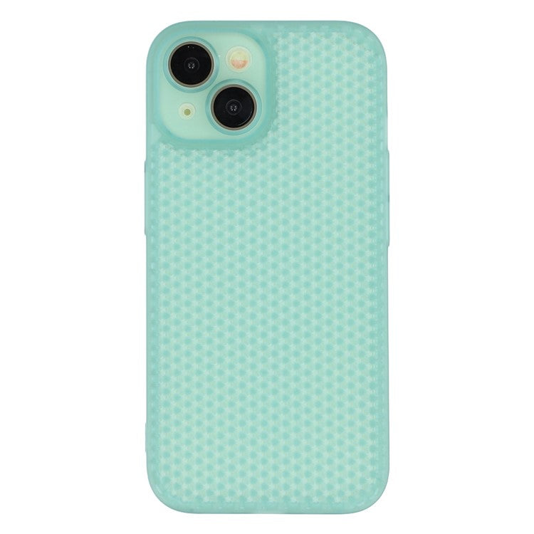 For iPhone 13 Case Heat Dissipation Hard PC Phone Cover with Camera Lens Protector - TechGearPal