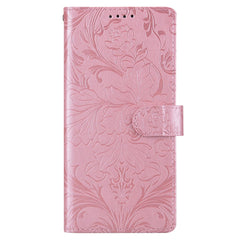 Für Samsung Galaxy A56 5G / A36 5G Ledertasche mit aufgedrucktem Blumenmuster, Brieftaschenständer, Flip-Telefonabdeckung 