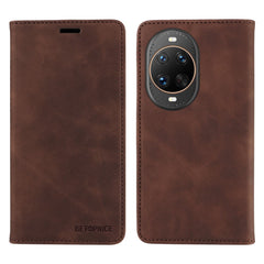 Coque en cuir pour Huawei Nova 14 Ultra 5G, étui portefeuille à fermeture magnétique avec blocage RFID 