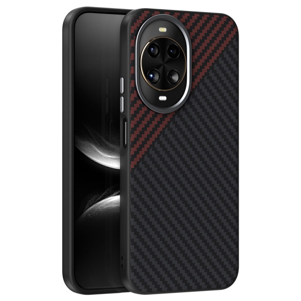 ABEEL For Huawei nova 14 5G Case Compatible with MagSafe Carbon Fiber Texture Back Cover