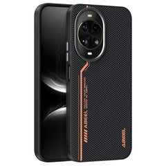 ABEEL For Huawei nova 14 5G Case Compatible with MagSafe Printed PC TPU Aluminum Alloy Leather Phone Cover
