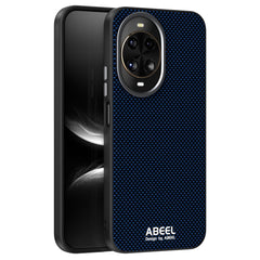 Coque ABEEL pour Huawei Nova 14 5G compatible avec MagSafe, étui en cuir imprimé PC TPU et alliage d'aluminium 