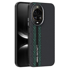 ABEEL For Huawei nova 14 5G Case PC + TPU + Aluminum Alloy + PU Leather Phone Cover Compatible with MagSafe