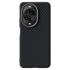 Coque ABEEL pour Huawei Nova 14 Pro 5G compatible avec MagSafe, coque arrière texturée en fibre de carbone 