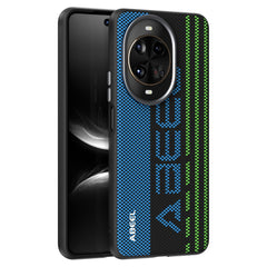 ABEEL For Huawei nova 14 Pro 5G Case Compatible with MagSafe Printed PC TPU Aluminum Alloy Leather Phone Cover