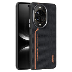 ABEEL For Huawei nova 14 Pro 5G Case Compatible with MagSafe Printed PC TPU Aluminum Alloy Leather Phone Cover