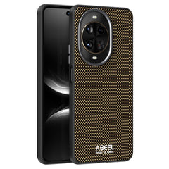 ABEEL For Huawei nova 14 Pro 5G Case Compatible with MagSafe Printed PC TPU Aluminum Alloy Leather Phone Cover
