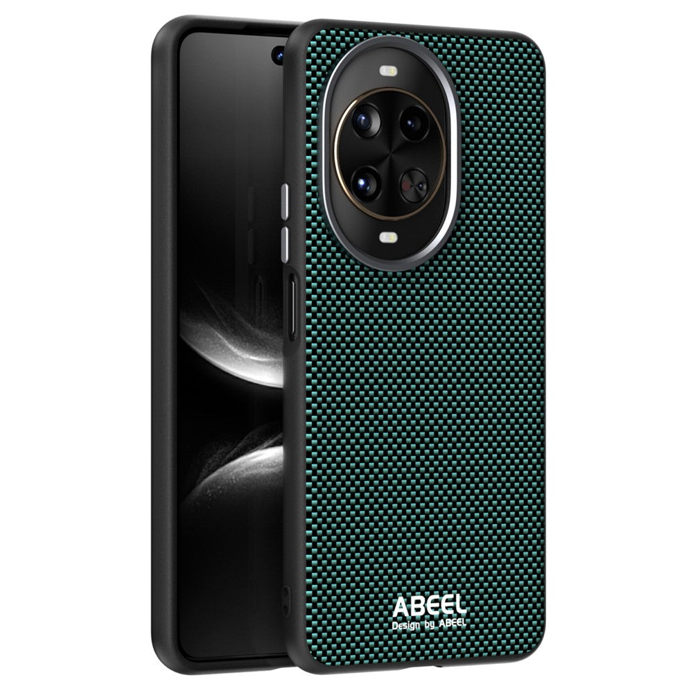 ABEEL For Huawei nova 14 Pro 5G Case Compatible with MagSafe Printed PC TPU Aluminum Alloy Leather Phone Cover