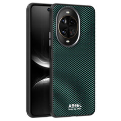 ABEEL For Huawei nova 14 Pro 5G Case Compatible with MagSafe Printed PC TPU Aluminum Alloy Leather Phone Cover