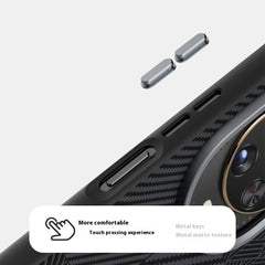 ABEEL For Huawei nova 14 Pro 5G Case PC + TPU + Aluminum Alloy + PU Leather Phone Cover Compatible with MagSafe