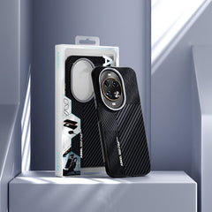 ABEEL For Huawei nova 14 Pro 5G Case PC + TPU + Aluminum Alloy + PU Leather Phone Cover Compatible with MagSafe