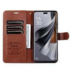 AZNS For Huawei nova 14 Pro 5G Case Anti-Scratch PU Leather Stand Wallet Phone Cover