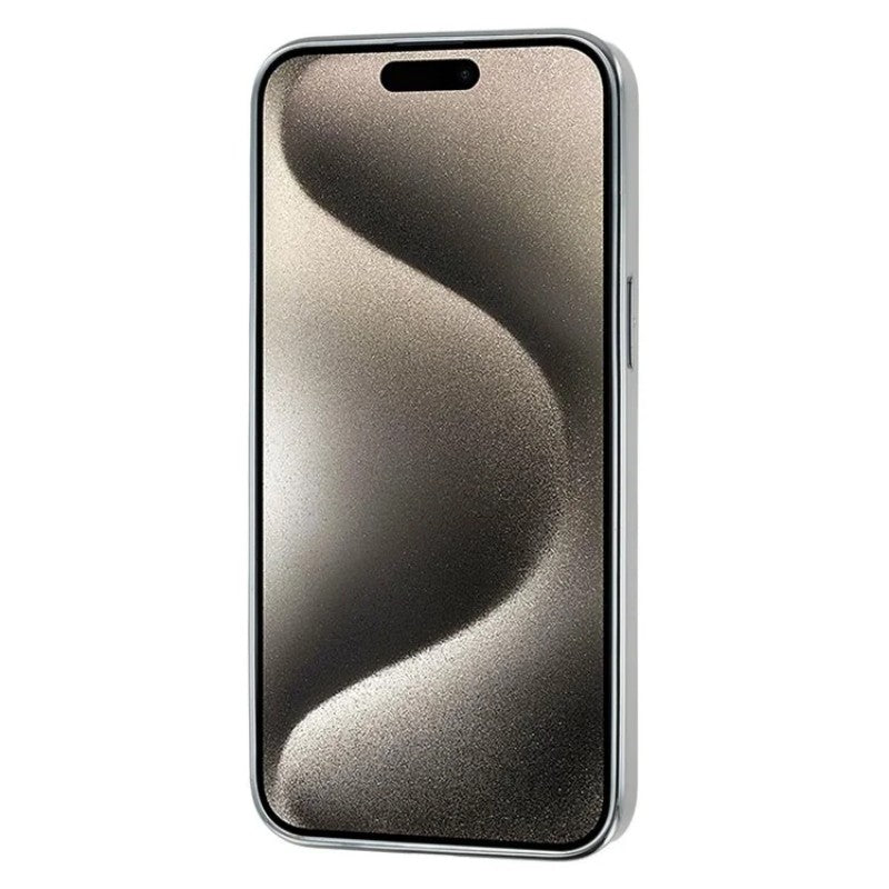 For iPhone 14 Pro Max Case WANLONFENG Electroplated Epoxy TPU + Acrylic Phone Cover with Tempered Glass - TechGearPal