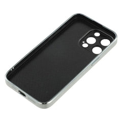 For iPhone 14 Pro Max Case WANLONFENG Electroplated Epoxy TPU + Acrylic Phone Cover with Tempered Glass - TechGearPal