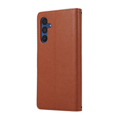 For Samsung Galaxy A16 4G / 5G / A26 5G Case Multi Card Slots Zipper Leather Phone Cover with Shoulder Strap / Wrist Strap