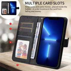 Étui portefeuille à rabat en cuir PU pour Huawei Nova 14 Ultra 5G 