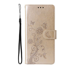Étui portefeuille en cuir avec support pour Huawei Nova 14 Ultra 5G, motif papillon et fleurs 