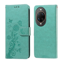 Étui portefeuille en cuir avec support pour Huawei Nova 14 Ultra 5G, motif papillon et fleurs 