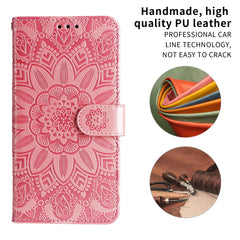 For Huawei nova 14 Ultra 5G Case Sunflower Imprint Leather Wallet Phone Cover