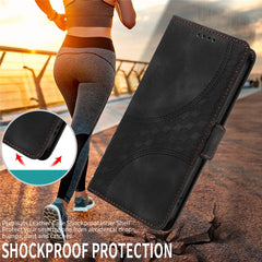 Étui portefeuille en cuir pour Huawei Nova 14 Ultra 5G, motif losange imprimé, support et sangle 