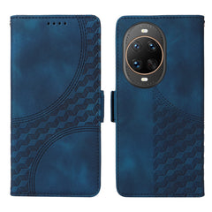 Étui portefeuille en cuir pour Huawei Nova 14 Ultra 5G, motif losange imprimé, support et sangle 
