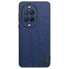 Für Huawei nova 14 Pro 5G Hülle Holzstruktur PU-Leder beschichtet PC TPU Telefonabdeckung 