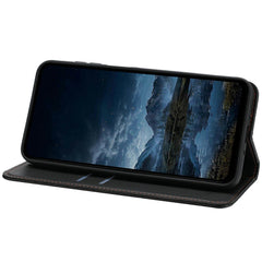 Für Samsung Galaxy A36 5G Wallet Case Line Aufgedruckte Lederständer-Telefonabdeckung mit Handschlaufe 