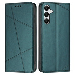Für Samsung Galaxy A36 5G Wallet Case Line Aufgedruckte Lederständer-Telefonabdeckung mit Handschlaufe 
