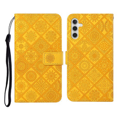 For Samsung Galaxy A56 5G Case Leather Case Ethnic Style Wallet Phone Cover with Strap