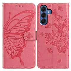 For Samsung Galaxy S25 Case Butterfly Imprinted Wallet Stand PU Leather Flip Phone Cover with Strap