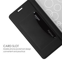 Étui en cuir PU pour Huawei Nova 14 Ultra 5G avec porte-cartes et support 