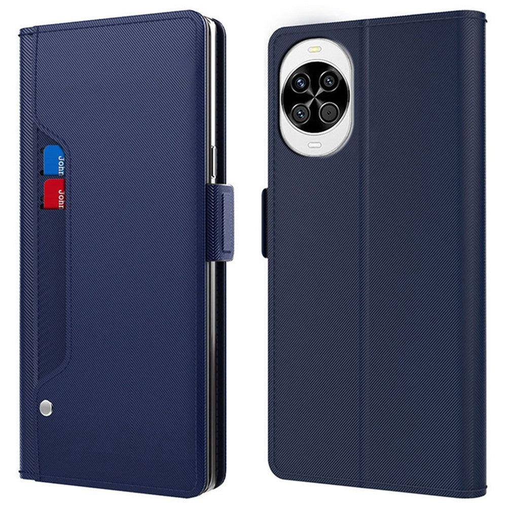 Étui en cuir PU avec support et porte-cartes pour Huawei Nova 14 5G 