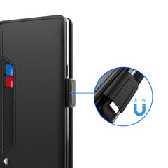For Huawei nova 14 Pro 5G Case Stand PU Leather Phone Cover Card Holder Mirror